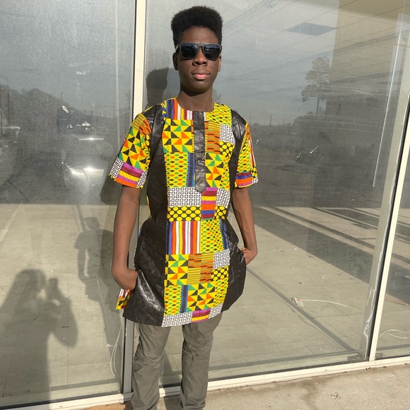 African clothing for men Danshiki top African men attire - Picture 2 of 6